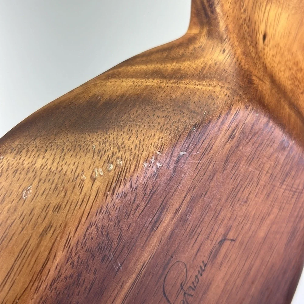 Monkey Pod Wood Pineapple Dish
